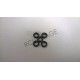 RONDELLES PEEK Ø 8mm, Al 4.75mm, Ep 2mm LOT DE 5