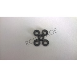 RONDELLES PEEK Ø 10mm, Al 4.75mm, Ep 2mm LOT DE 5