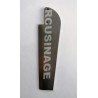 LAME RUDDER TITANE 120mm